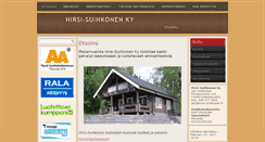 Desktop Screenshot of hirsi-suihkonen.fi